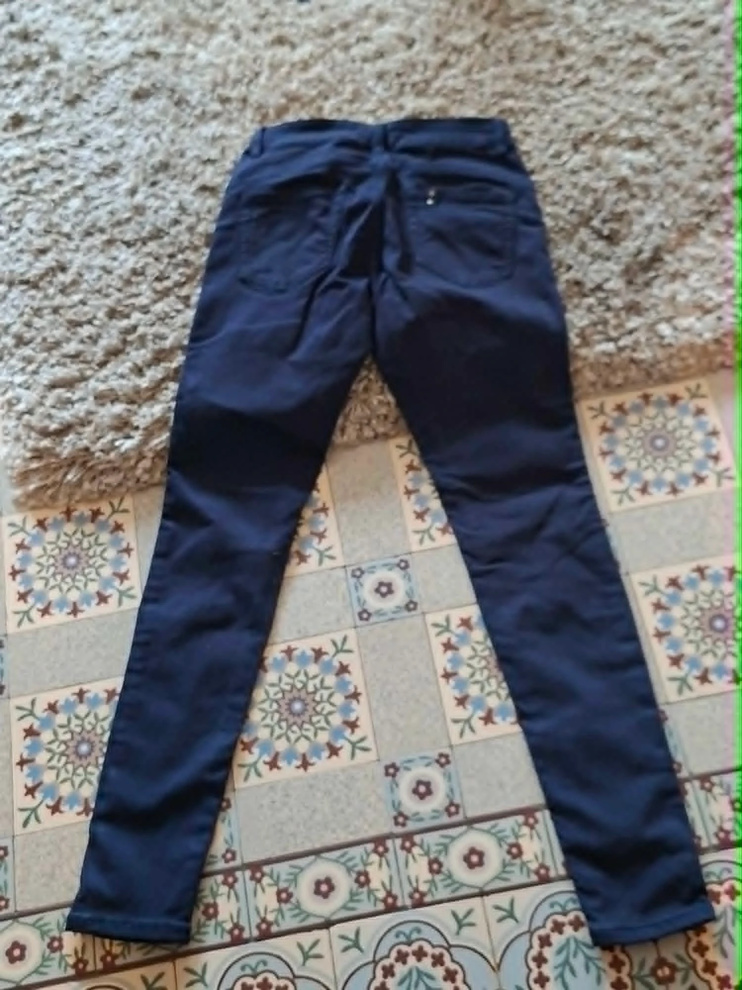 Donkerblauwe skinny jeans / Toxik3 – photo 2